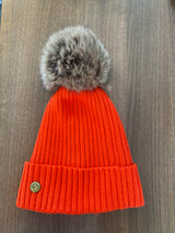 House Of Tweed Womens Luxury Warm Pom Pom Beanie Hat