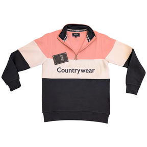 Hazy Blue Countrywear Henley Sweatshirt - Just £39.99! Shop now at Warwickshire Clothing. 