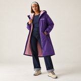 Regatta Adult's Waterproof Changing Robe | Majestic Purple
