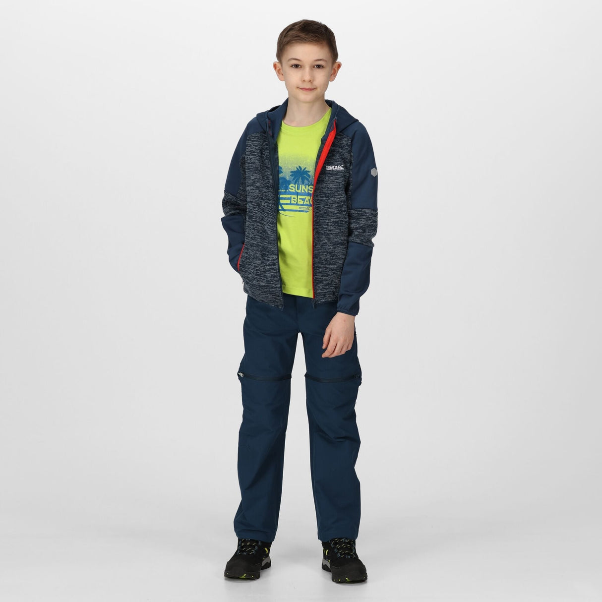 Regatta Kids' Dissolver V Full Zip Fleece - Premium clothing from Regatta - Just $14.99! Shop now at Warwickshire Clothing