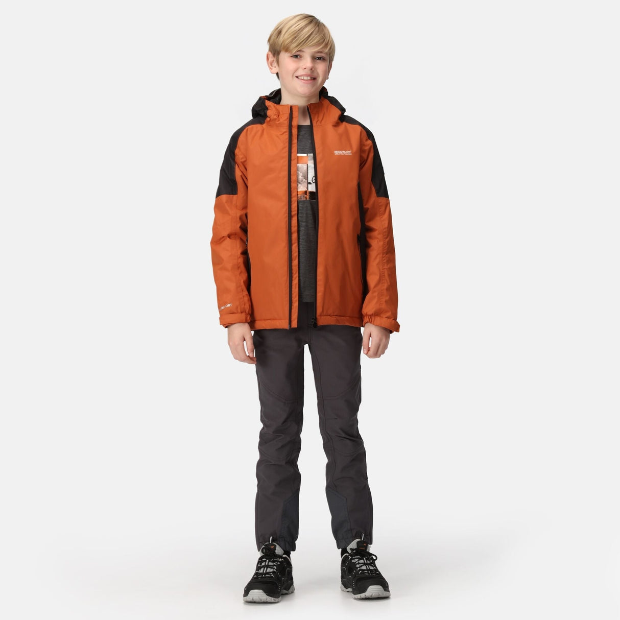 Regatta Kids' Hurdle IV Waterproof Insulated Jacket - Premium clothing from Regatta - Just $19.99! Shop now at Warwickshire Clothing