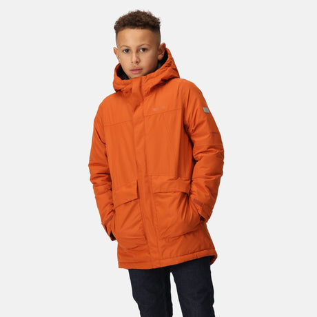 Regatta Kids' Farbank Waterproof Jacket - Just £24.99! Shop now at Warwickshire Clothing. 