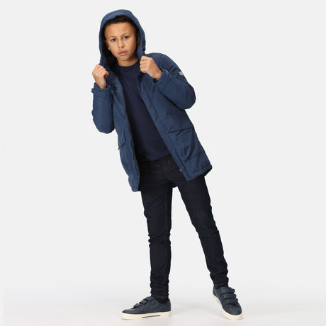 Regatta Kids' Farbank Waterproof Jacket - Just £24.99! Shop now at Warwickshire Clothing. 