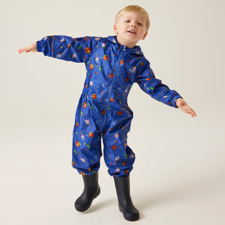 Regatta Kids' Peppa Pig Pobble Waterproof Puddle Suit - Premium clothing from Regatta - Just $16.99! Shop now at Warwickshire Clothing
