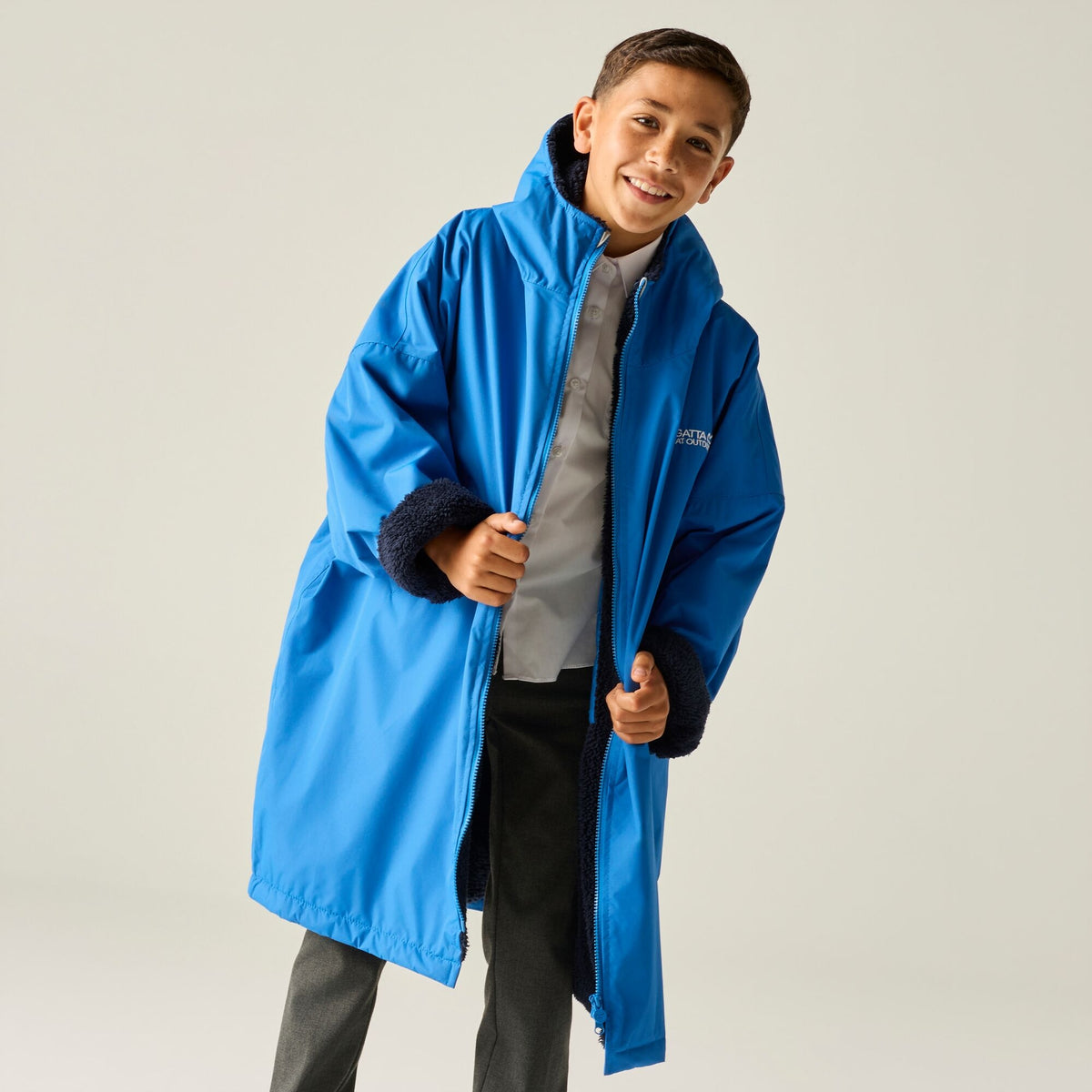 Junior Changing Robe Navy Blue