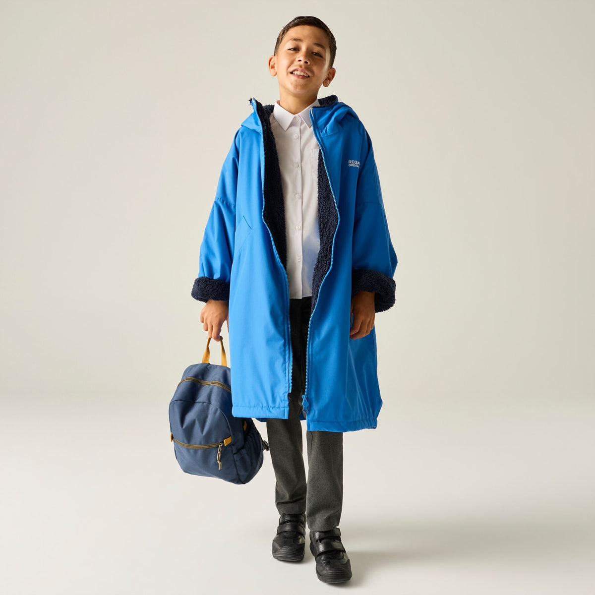 Junior Changing Robe Navy Blue