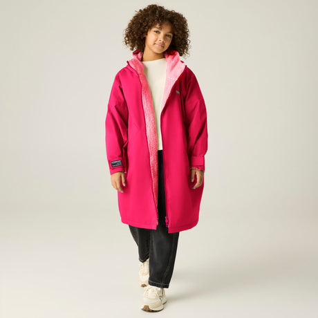 Junior Changing Robe Pink Potion Shell Pink