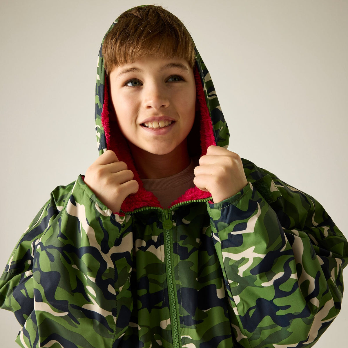 Junior Changing Robe Green