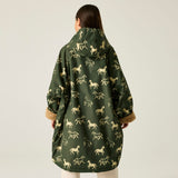 Junior Changing Robe Dark Khaki Horses