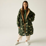 Junior Changing Robe Dark Khaki Horses
