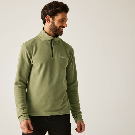 Regatta Mens Thompson Half Zip Light Micro Fleece