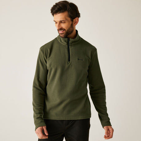 Regatta Mens Thompson Half Zip Light Micro Fleece