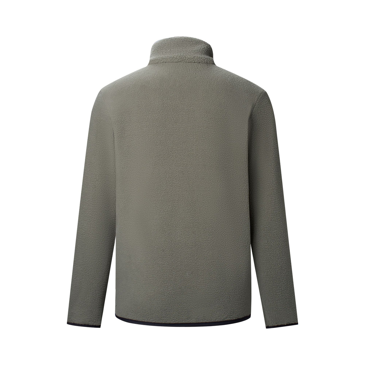 Men's Frankie Borg Colour Block Full Zip Fleece - Smokey Olive Dark Khaki