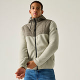 Men's Frankie Borg Hybrid Full Zip Fleece - Abbeystone Smokey Olive