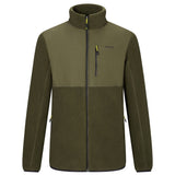 Men's Morran Water Resistant Full Zip Fleece - Dark Khaki