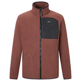 Men's Frankie Borg Full Zip Fleece | Ground Coffee Black