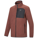 Men's Frankie Borg Full Zip Fleece | Ground Coffee Black