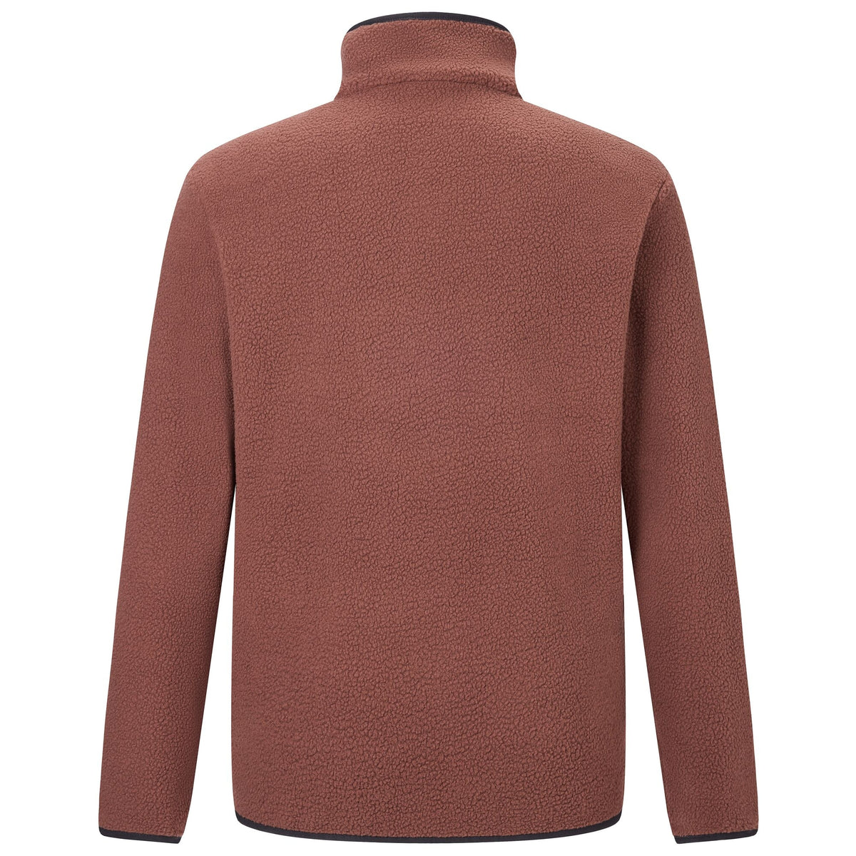 Men's Frankie Borg Full Zip Fleece | Ground Coffee Black
