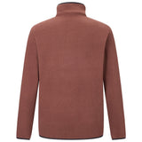 Men's Frankie Borg Full Zip Fleece | Ground Coffee Black