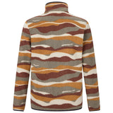 Men's Frankie Borg Full Zip Fleece - Ground Coffee Mountain Range