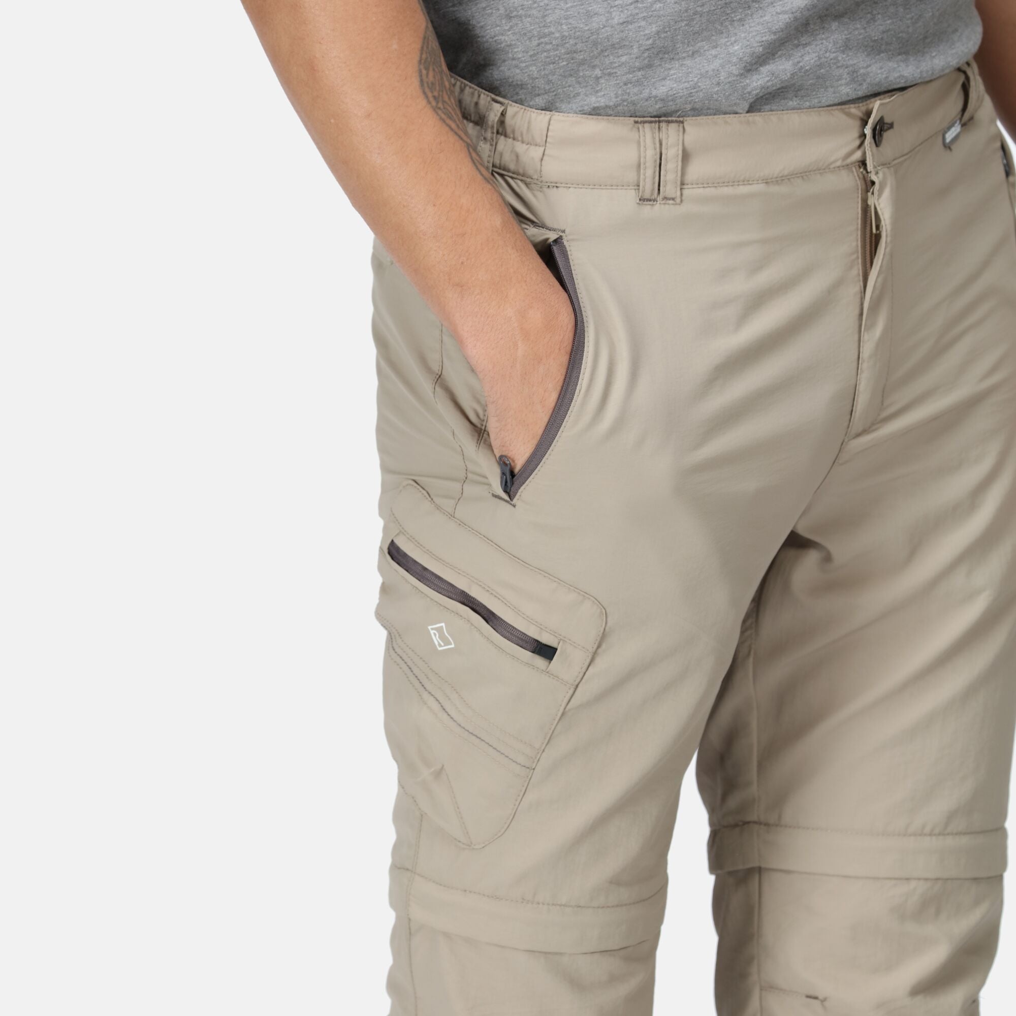 Zip off walking trousers on sale