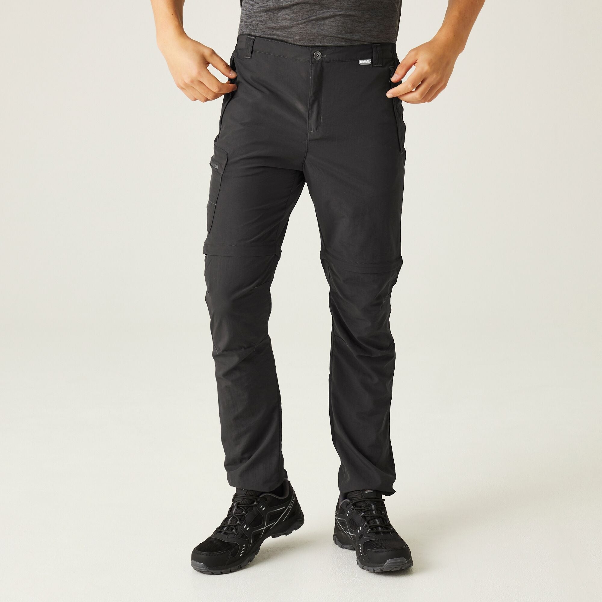 Mens walking trousers with zip off legs clearance