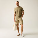 Regatta Mens Shorebay Cargo Breathable Cotton Shorts