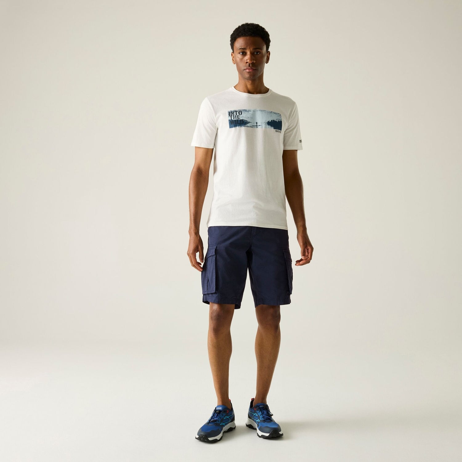 Regatta Mens Shorebay Cargo Breathable Cotton Shorts