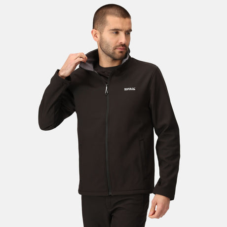 Regatta Men's Cera V Softshell Jacket - Just £23.99! Shop now at Warwickshire Clothing. 