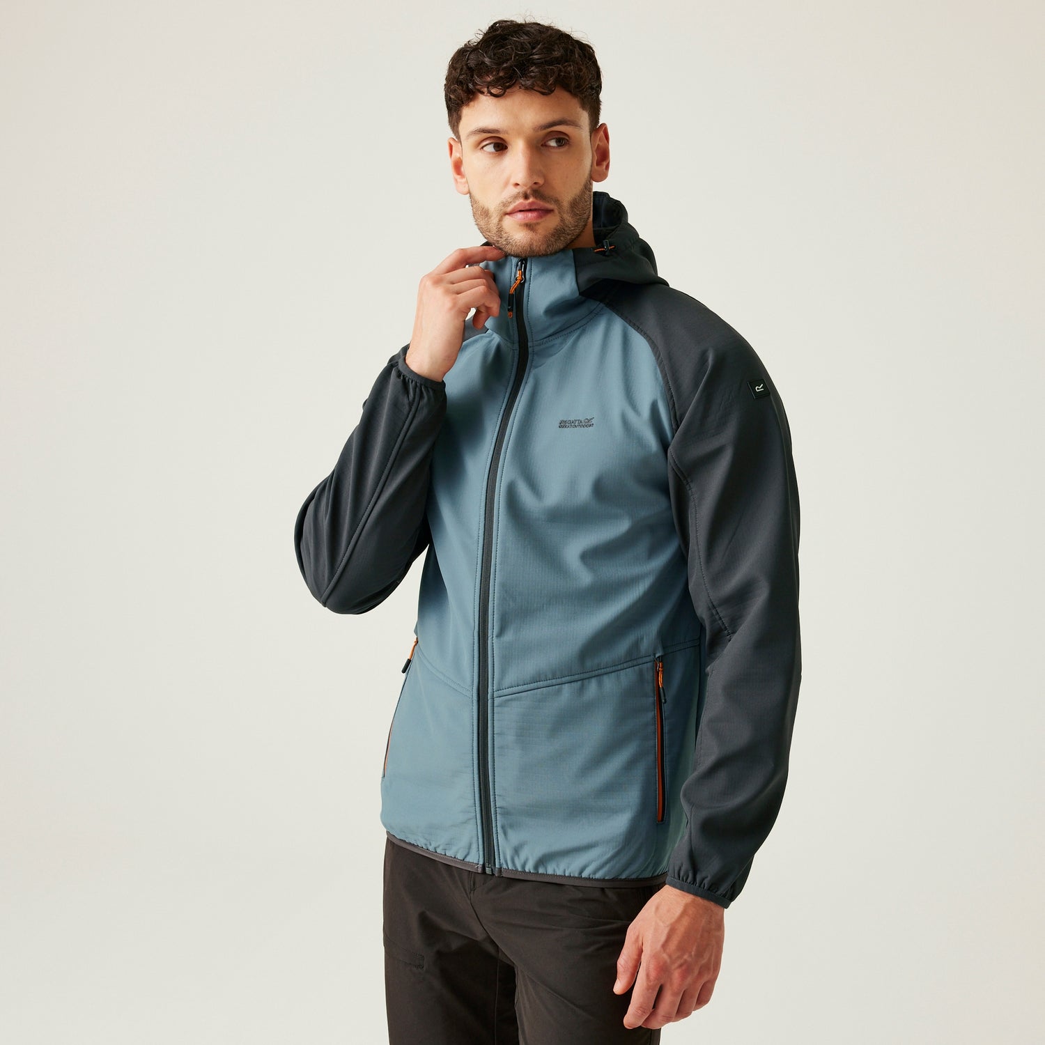 Regatta Mens Arec III Outdoor Hooded Softshell Jacket - Just £29.99! Shop now at Warwickshire Clothing. 