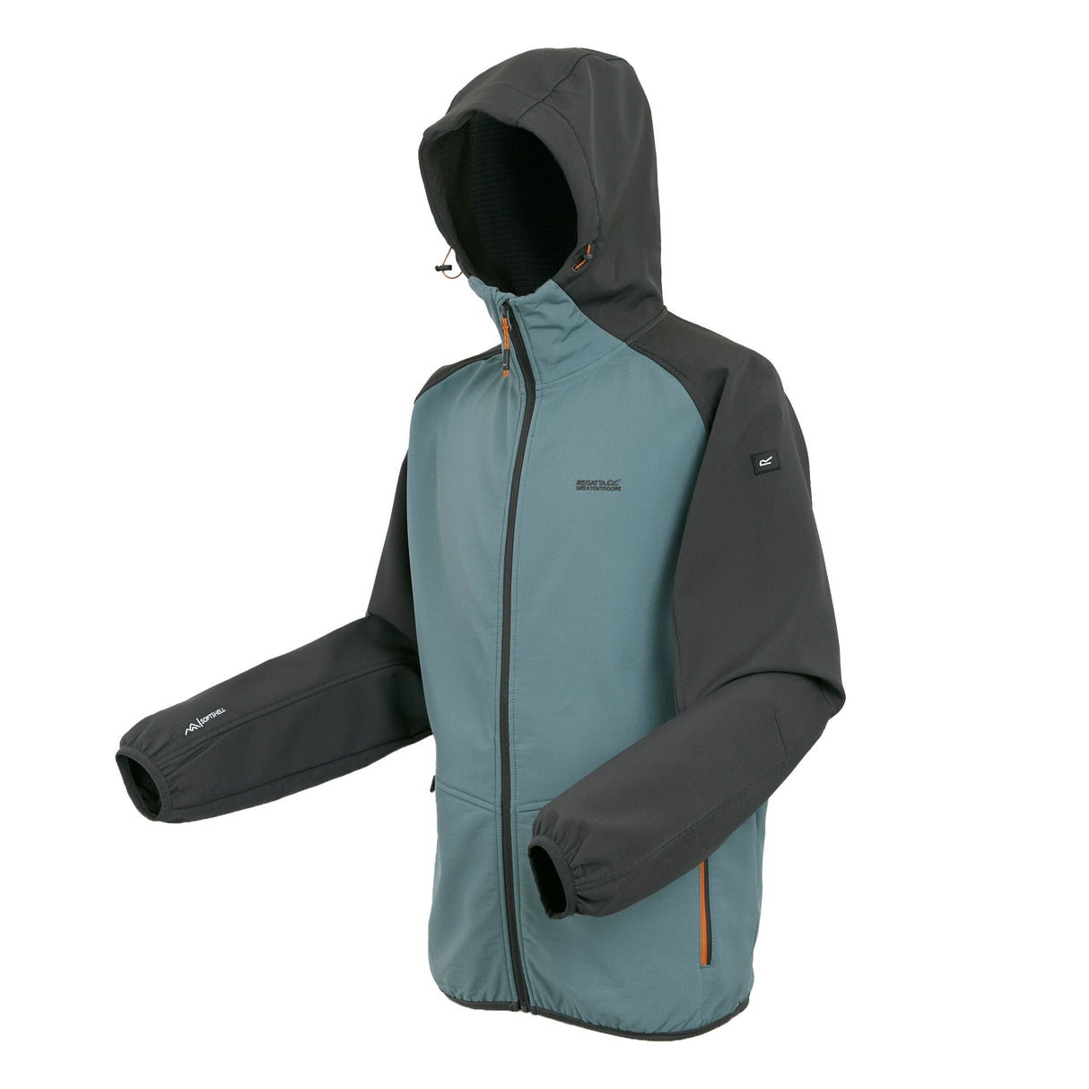 Regatta Mens Arec III Outdoor Hooded Softshell Jacket - Just £29.99! Shop now at Warwickshire Clothing. 