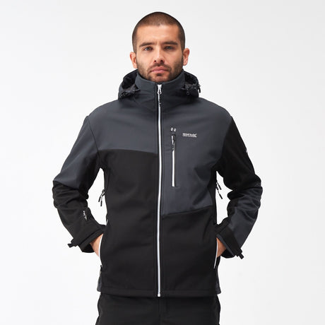 Regatta Men's Hewitts IX Softshell Jacket - Just £39.99! Shop now at Warwickshire Clothing. 