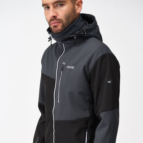 Regatta Men's Hewitts IX Softshell Jacket - Just £39.99! Shop now at Warwickshire Clothing. 