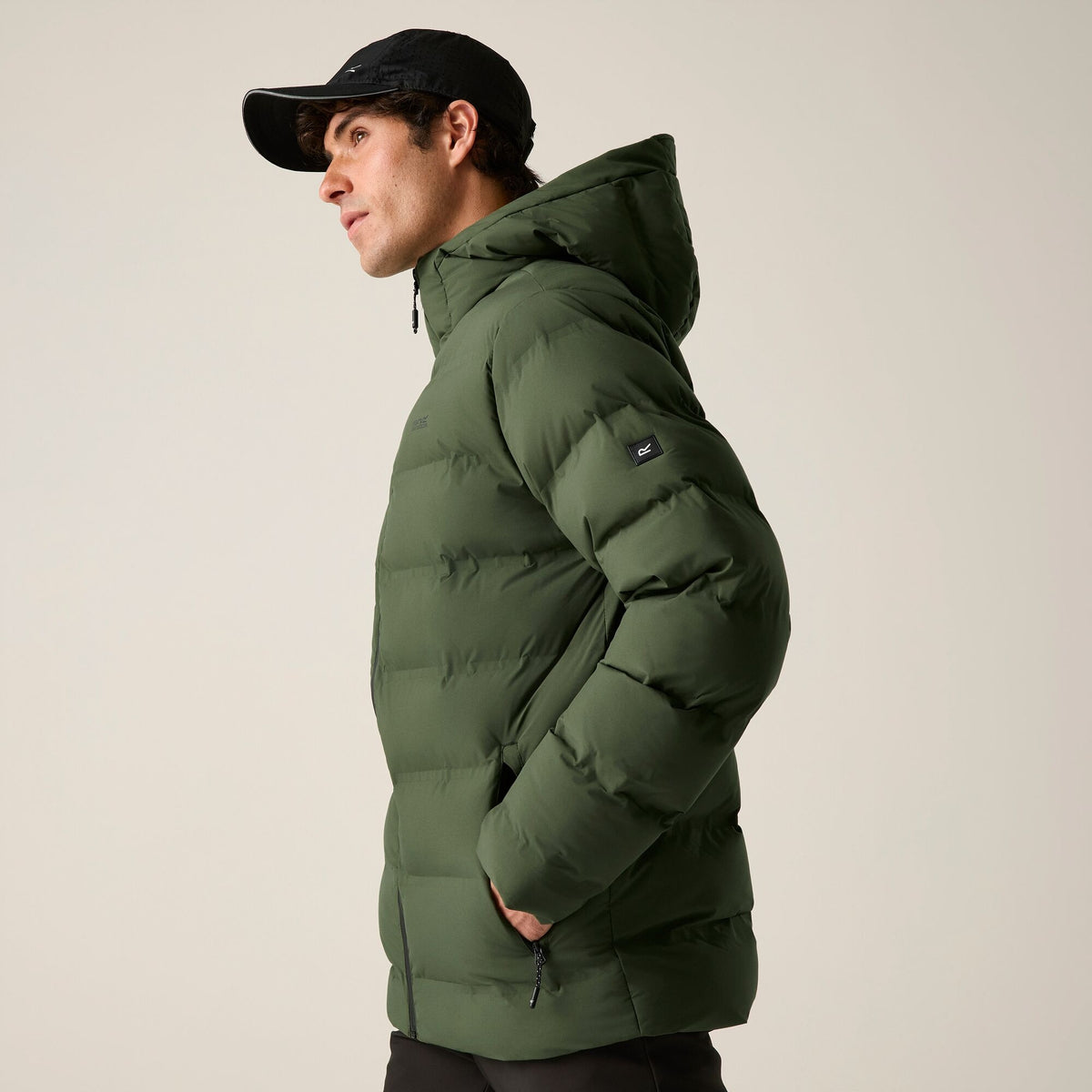 Men's Altoro Thermal Puffer Jacket - Dark Khaki Sunset