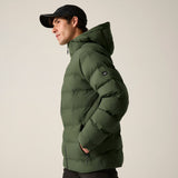 Men's Altoro Thermal Puffer Jacket - Dark Khaki Sunset