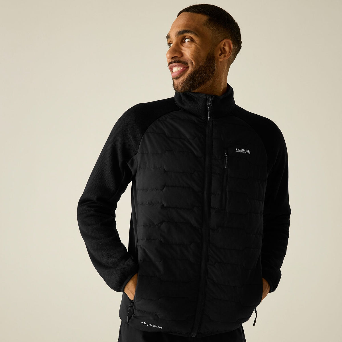 Men's Cyrus Hybrid Jacket Black