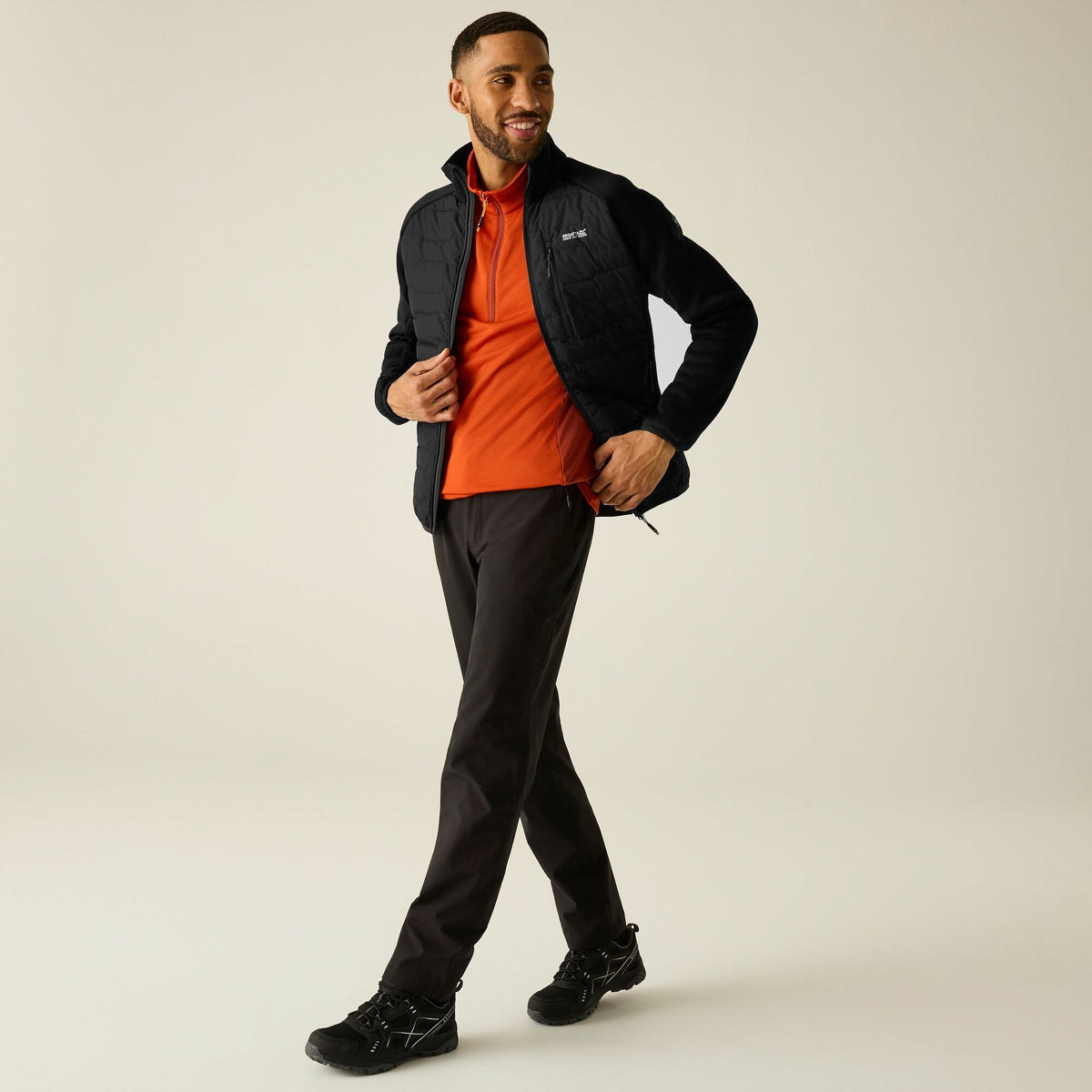 Men's Cyrus Hybrid Jacket Black