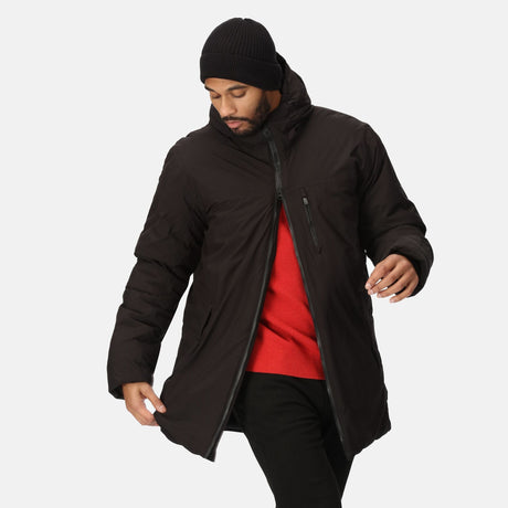 Regatta Men's Yewbank II Parka Jacket | Black - Just £59.99! Shop now at Warwickshire Clothing. 