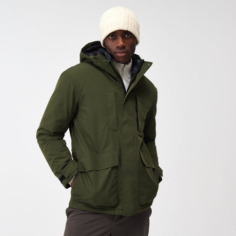Men's Ronin Waterproof Jacket | Dark Khaki - Premium clothing from Regatta - Just $59.99! Shop now at Warwickshire Clothing