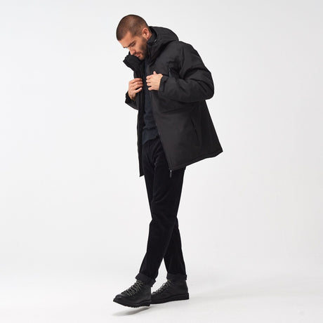 Regatta Men's Larrick Waterproof Jacket | Black - Just £39.99! Shop now at Warwickshire Clothing. 