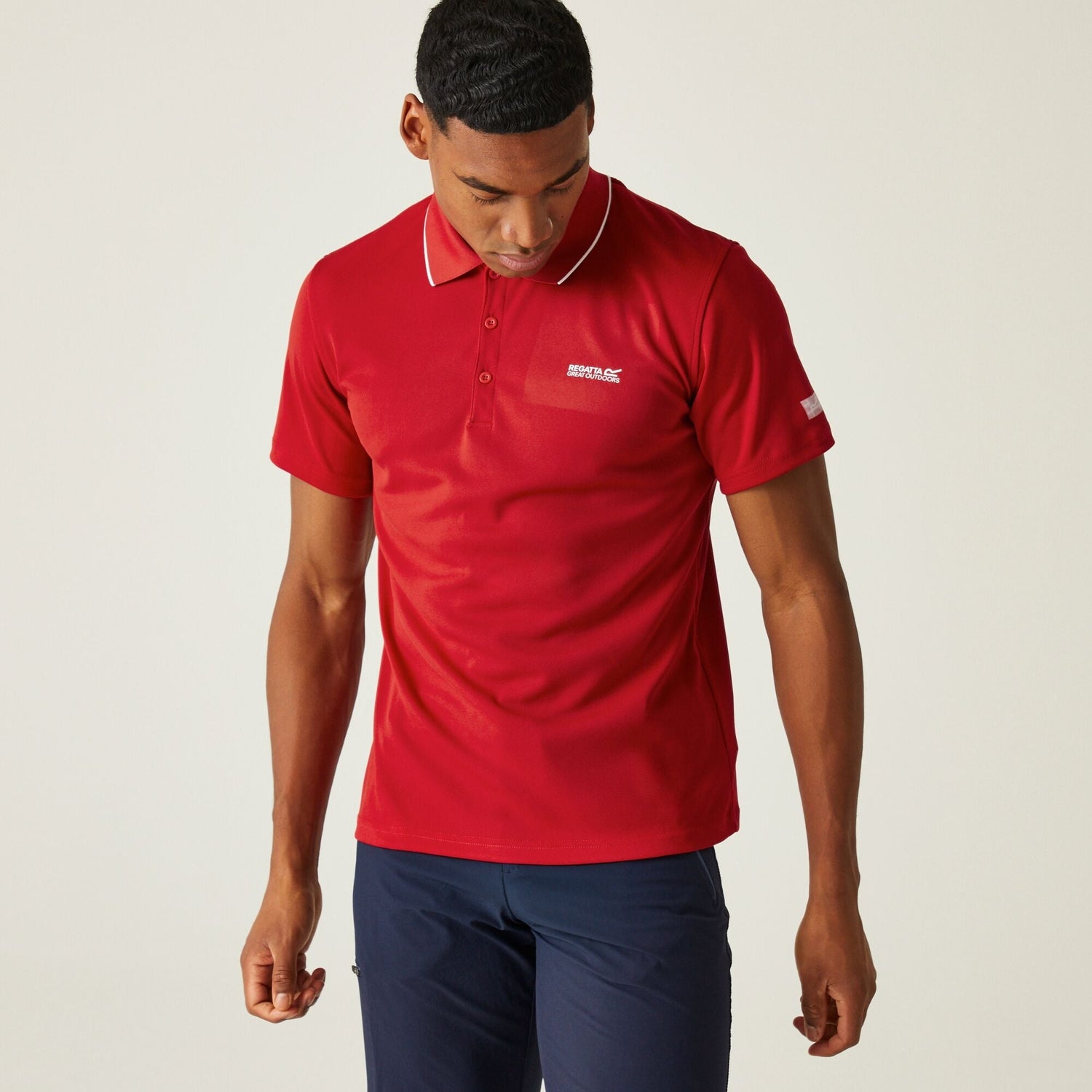 Regatta Men's Maverick V Active Polo Shirt - Just £11.99! Shop now at Warwickshire Clothing. 