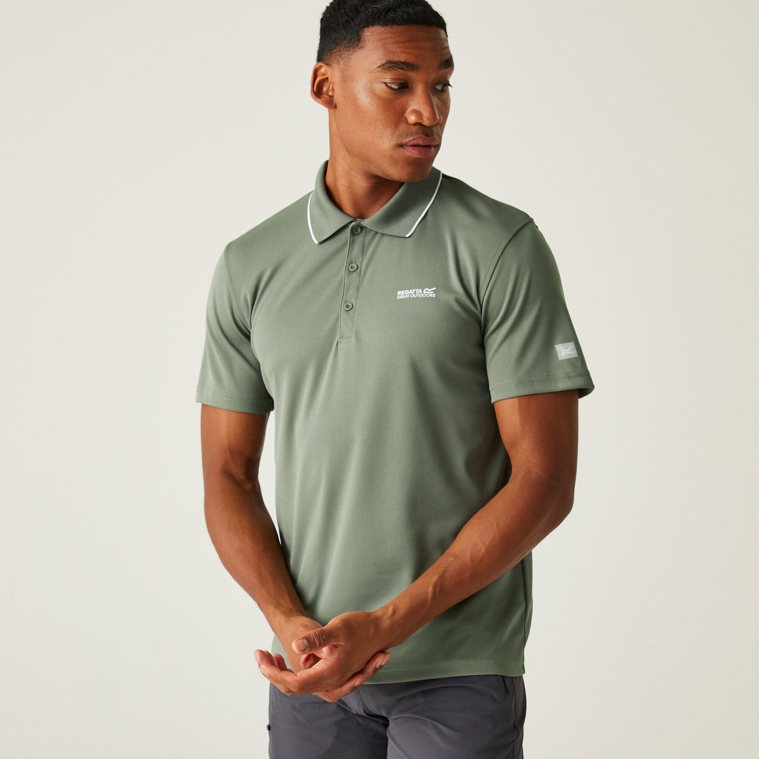 Regatta Men's Maverick V Active Polo Shirt - Just £11.99! Shop now at Warwickshire Clothing. 