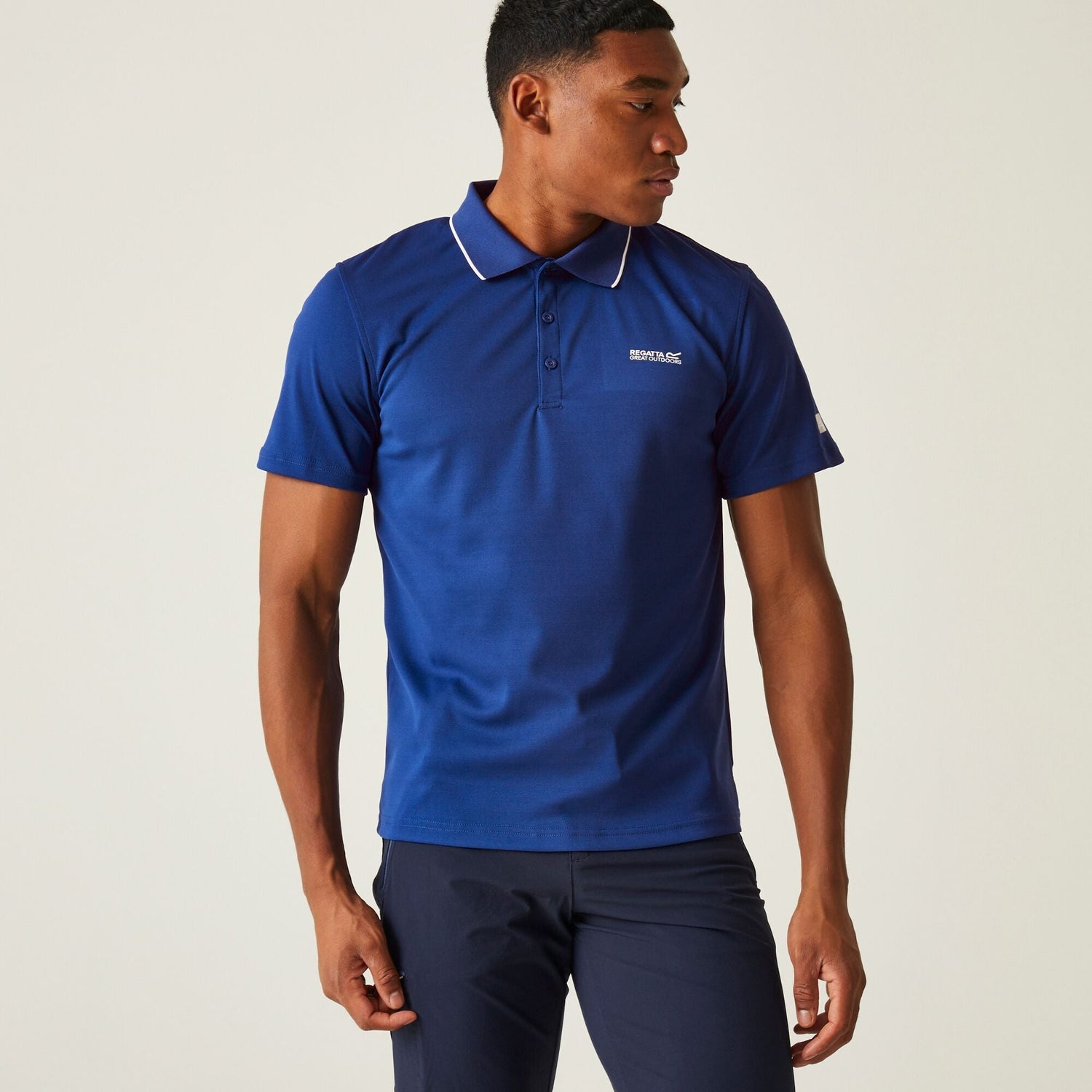 Regatta Men's Maverick V Active Polo Shirt - Just £11.99! Shop now at Warwickshire Clothing. 