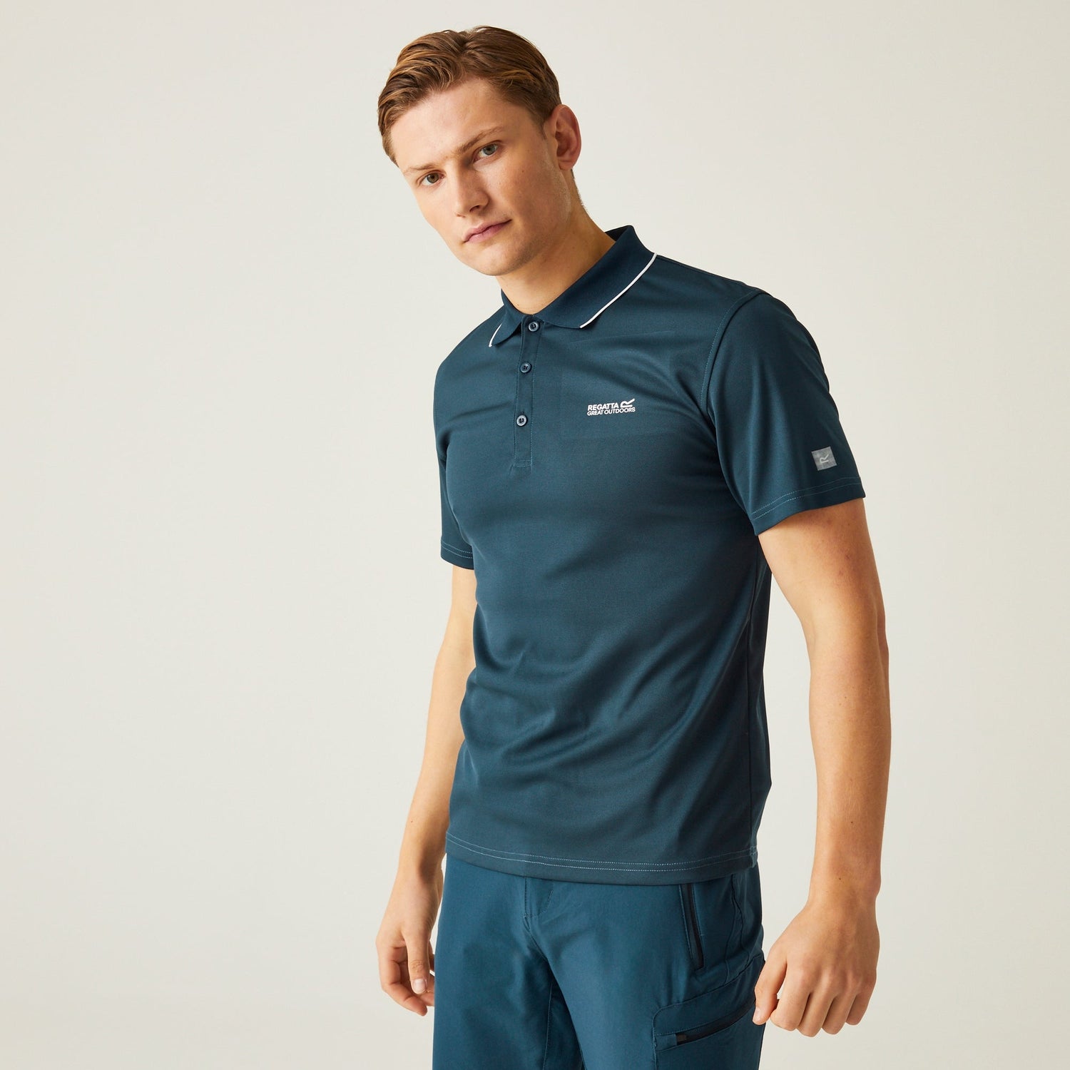 Regatta Men's Maverick V Active Polo Shirt - Just £11.99! Shop now at Warwickshire Clothing. 
