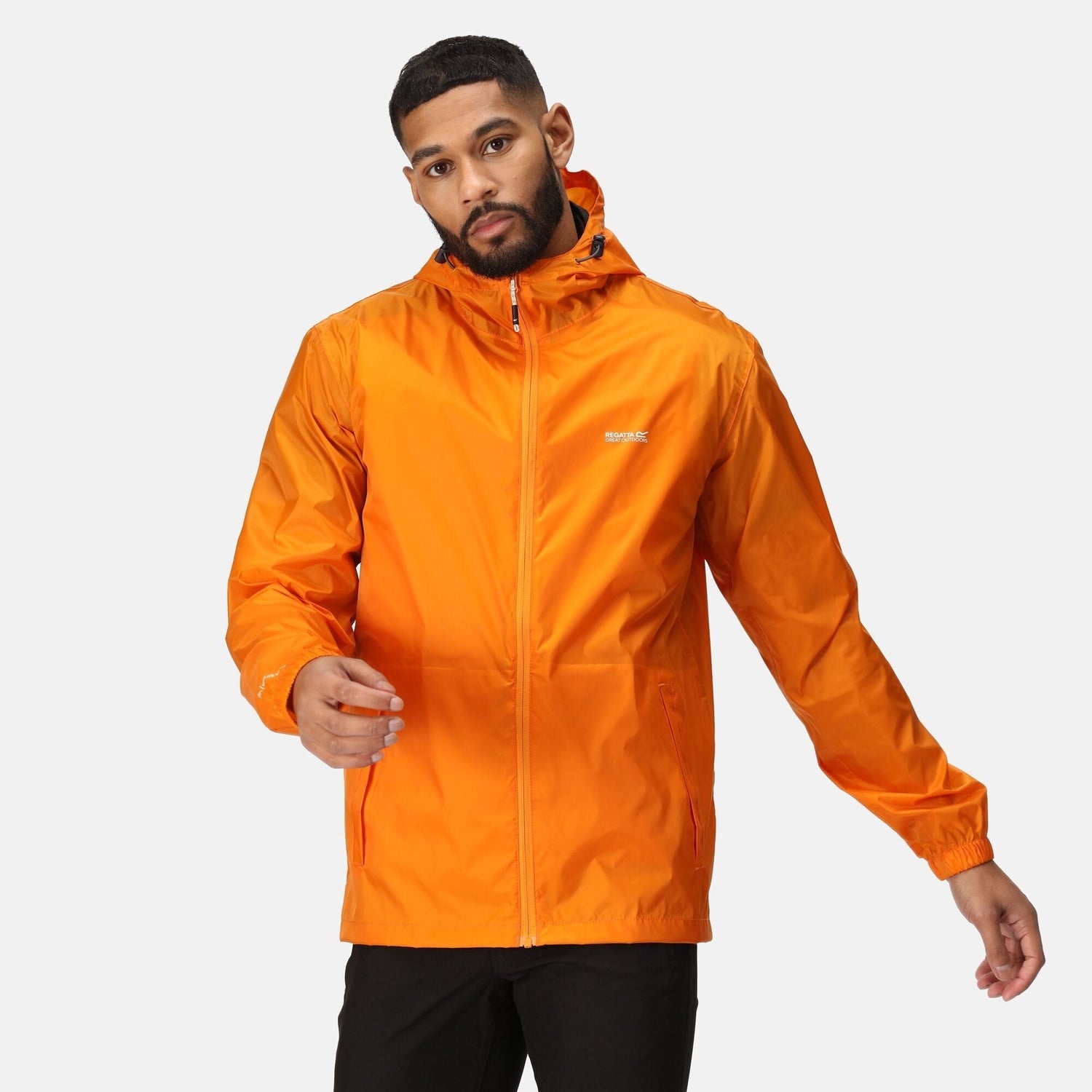 Regatta Mens Waterproof Pack It Jacket with Bag - Just £17.99! Shop now at Warwickshire Clothing. 