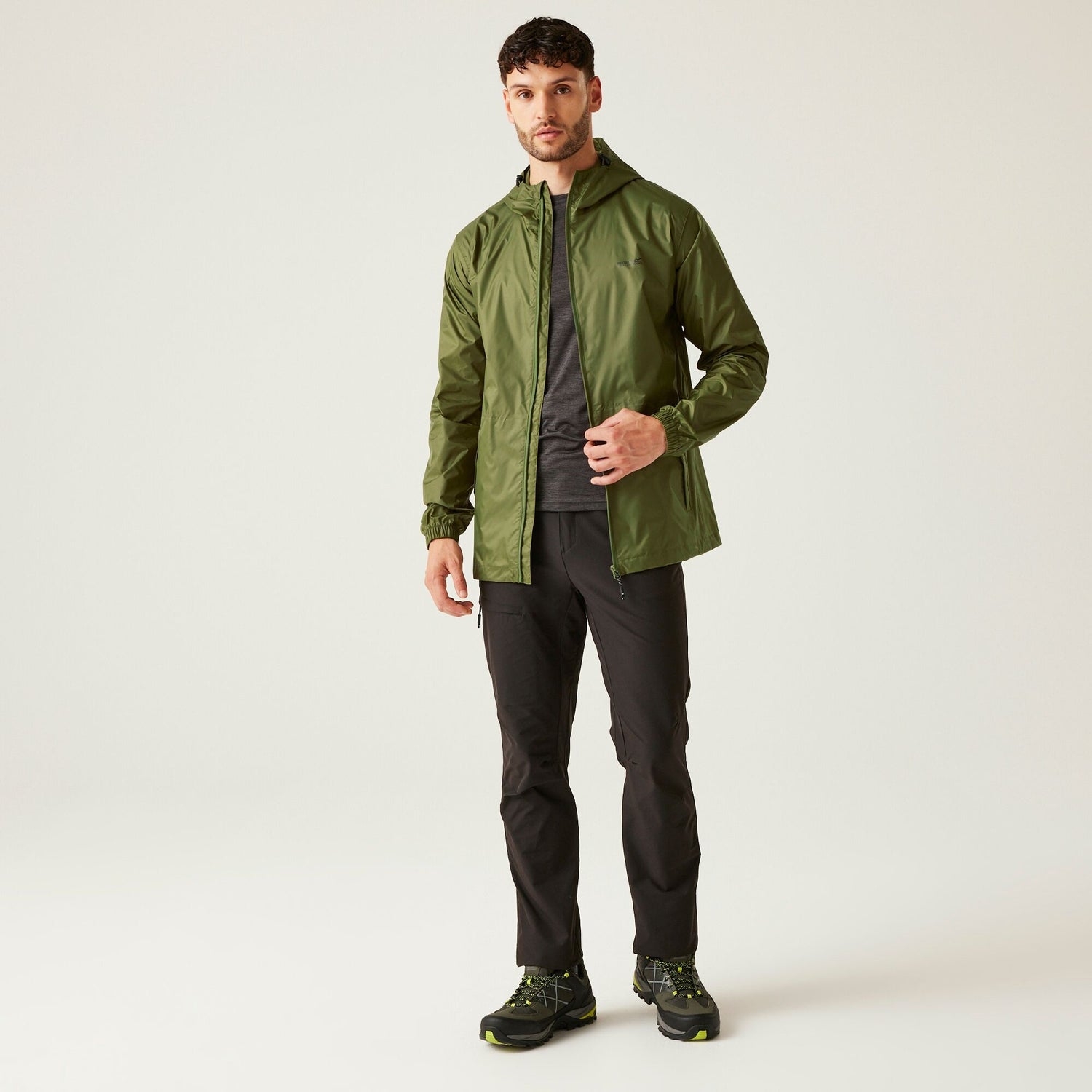 Regatta Mens Waterproof Pack It Jacket with Bag - Just £17.99! Shop now at Warwickshire Clothing. 