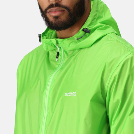 Regatta Mens Waterproof Pack It Jacket with Bag - Just £17.99! Shop now at Warwickshire Clothing. 