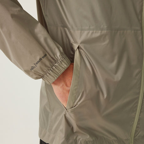 Regatta Mens Waterproof Pack It Jacket with Bag - Just £17.99! Shop now at Warwickshire Clothing. 