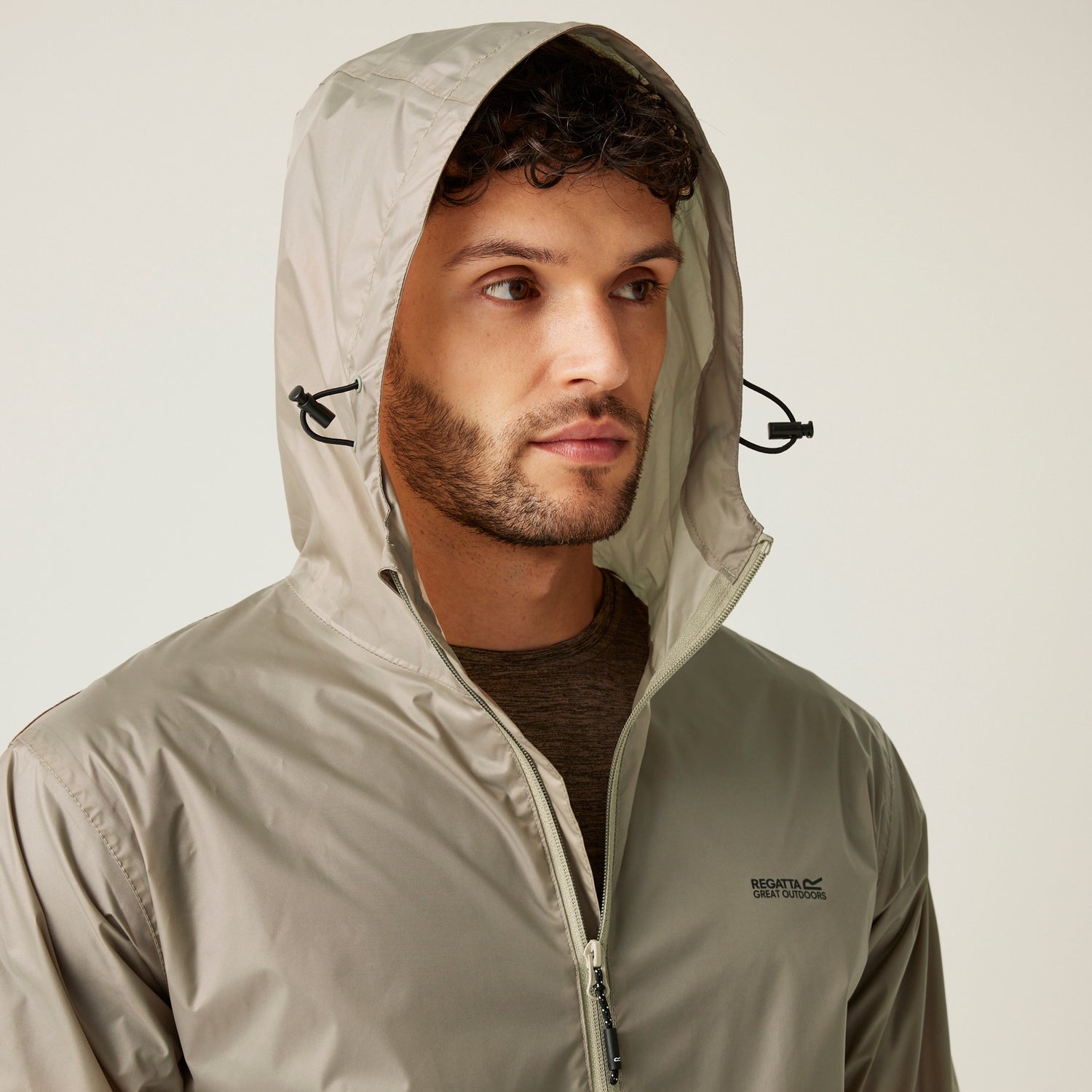 Regatta Mens Waterproof Pack It Jacket with Bag - Just £17.99! Shop now at Warwickshire Clothing. 