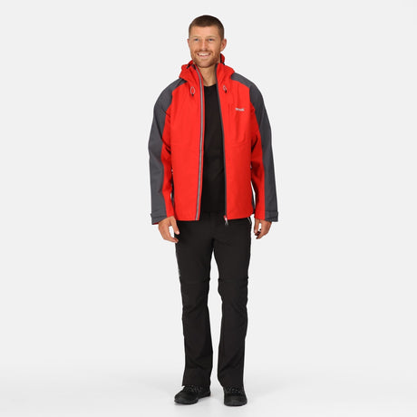 Regatta Mens Britedale Waterproof Breathable with LED Torch Jacket - Just £49.99! Shop now at Warwickshire Clothing. 